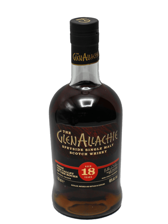 The GlenAllachie 18 Year Speyside Single Malt Scotch Whisky 700ml-Bottle Barn