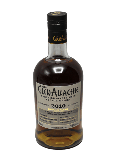 The GlenAllachie 2010 Napa Valley Wine Barrel Single Cask Whisky 700ml