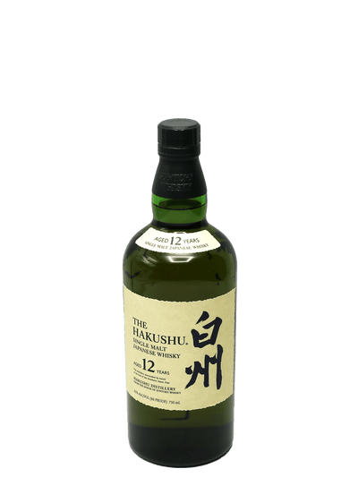 The Hakushu 12 Year Single Malt Japanese Whiskey 750ml