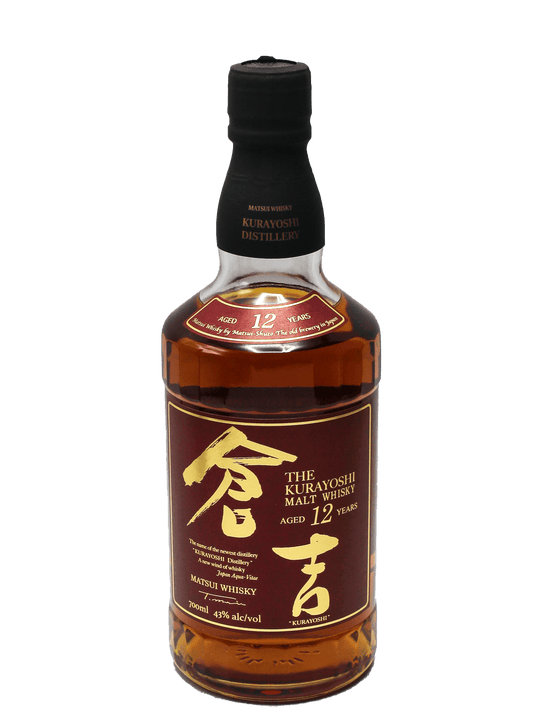 The Kurayoshi 12 Year Pure Malt Japanese Whisky 700ml-Bottle Barn