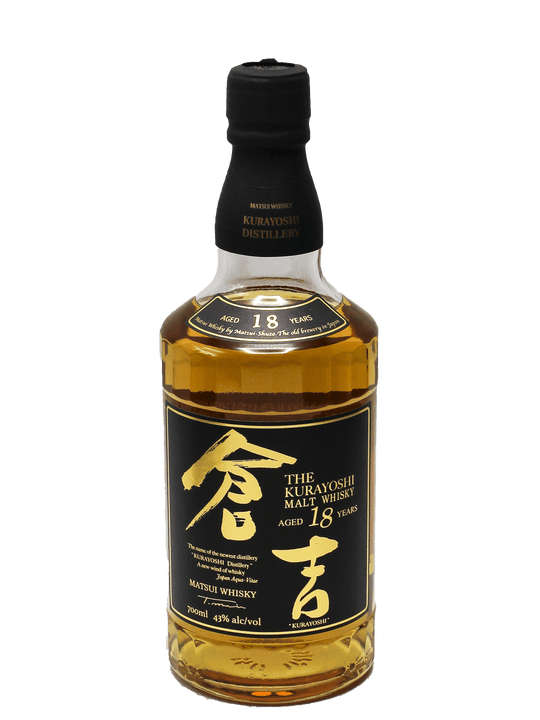 The Kurayoshi 18 Year Pure Malt Japanese Whisky 700ml-Bottle Barn