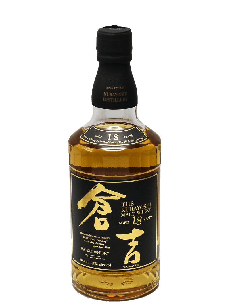 The Kurayoshi 18 Year Pure Malt Japanese Whisky 700ml