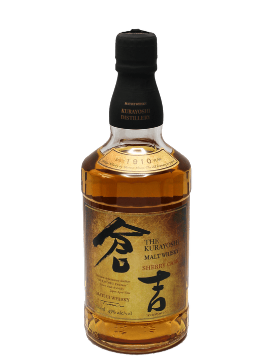 The Kurayoshi Pure Malt Sherry Cask Japanese Whisky 700ml-Bottle Barn