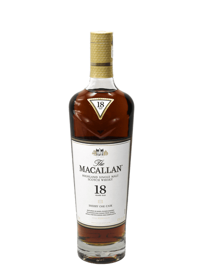 The Macallan 18 Year Sherry Oak Cask Scotch Whisky 750ml