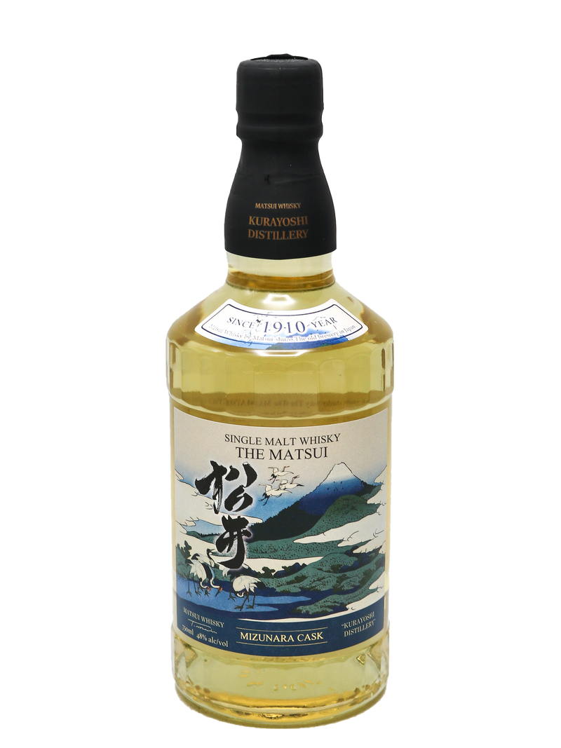 The Matsui Mizunara Cask Single Malt Japanese Whisky 750ml