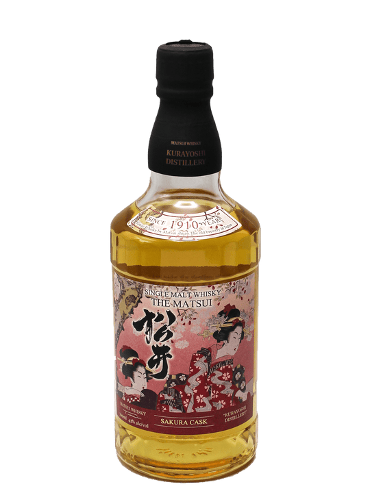 The Matsui Sakura Cask Single Malt Japanese Whisky 700ml-Bottle Barn