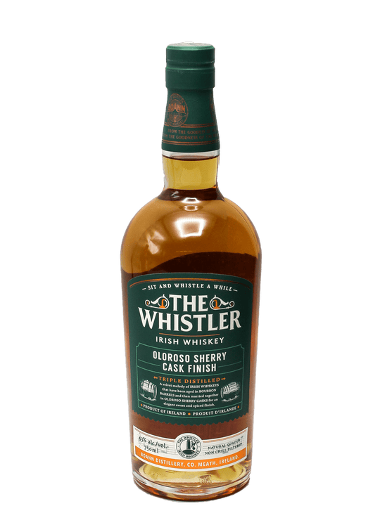 The Whistler Oloroso Sherry Cask Finish Irish Whiskey 750ml-Bottle Barn