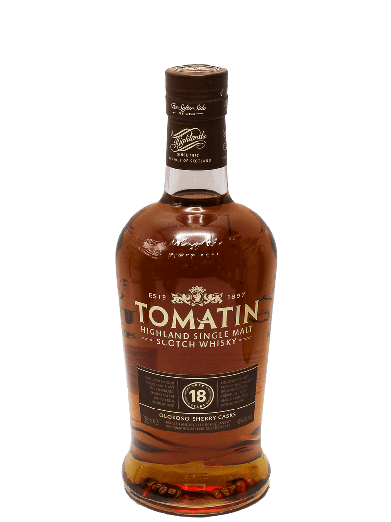 Tomatin 18 Year Sherry Cask Scotch Whiskey 750ml