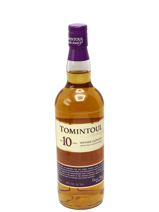 Tomintoul 10 Year Single Malt Scotch 750ml-Bottle Barn