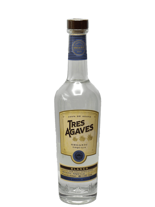 Tres Agaves Organic Tequila Blanco 750ml-Bottle Barn