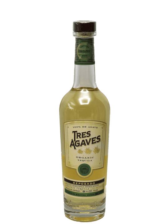 Tres Agaves Organic Tequila Reposado 750ml-Bottle Barn