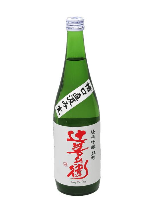 Tsuji Zenbei Junmai Ginjo Omachi Muroka Nama Genshu Sake 720ml-Bottle Barn