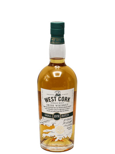 West Cork Small Batch 8 Year Single Malt Irish Whiskey 750ml