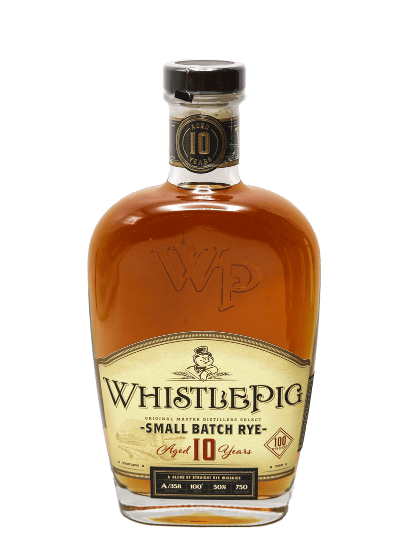 WhistlePig 10 Year Small Batch Rye Whiskey 750ml