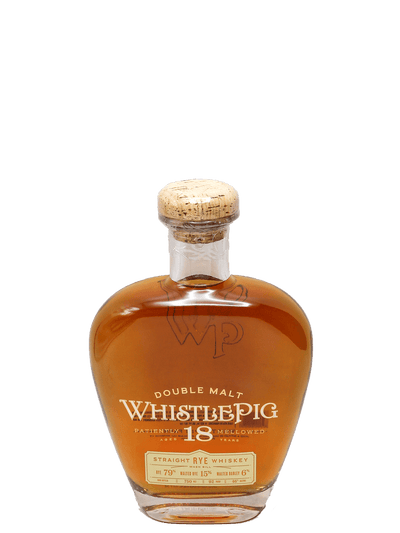 Whistle Pig 18 Year Double Malt Rye Whiskey 750ml