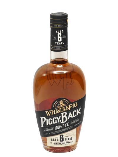 Whistlepig PiggyBack Rye Whiskey 750ml