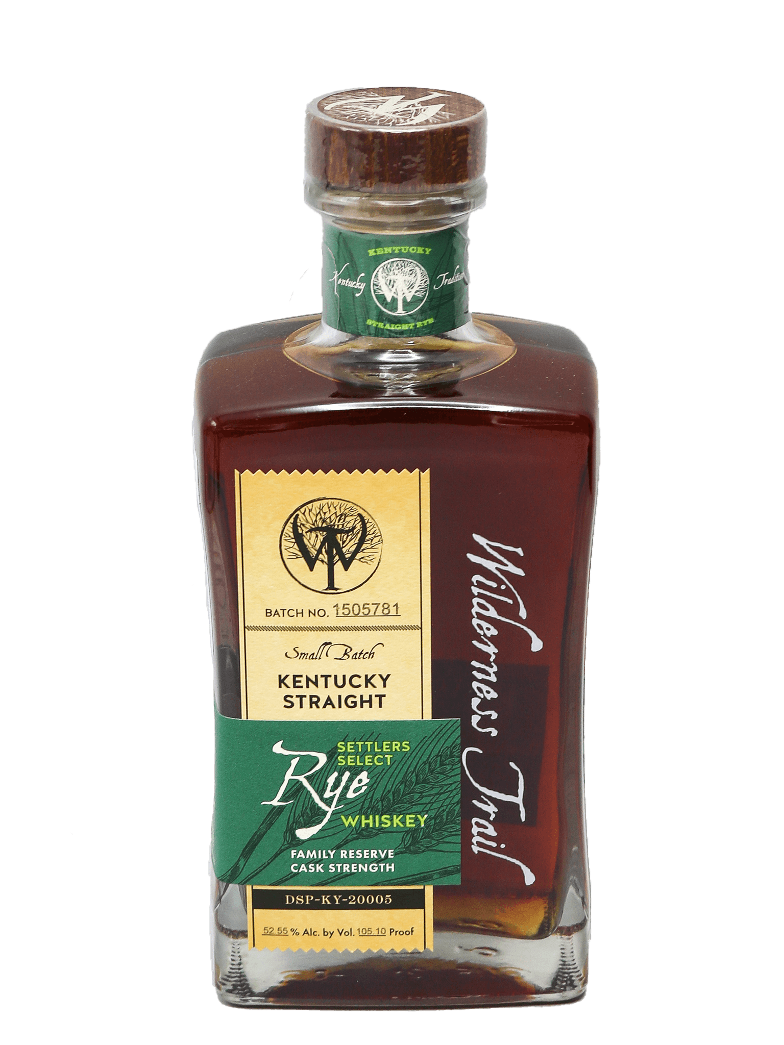 Wilderness Trail Barrel Select Kentucky Straight Rye Whiskey