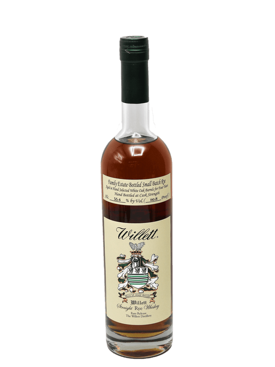 Willett Estate 4 Year Rye 750ml-Bottle Barn