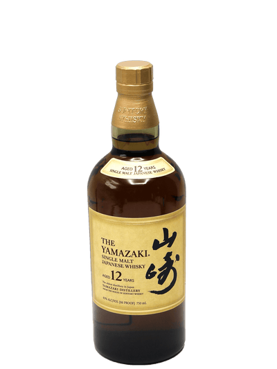 Yamazaki 12 Year Japanese Single Malt Whisky 750ml