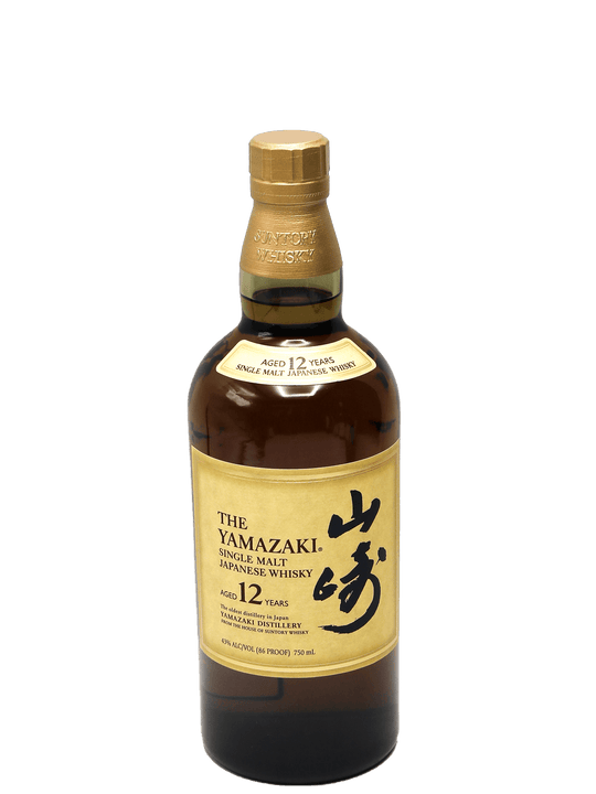 Yamazaki 12 Year Japanese Single Malt Whisky 750ml-Bottle Barn