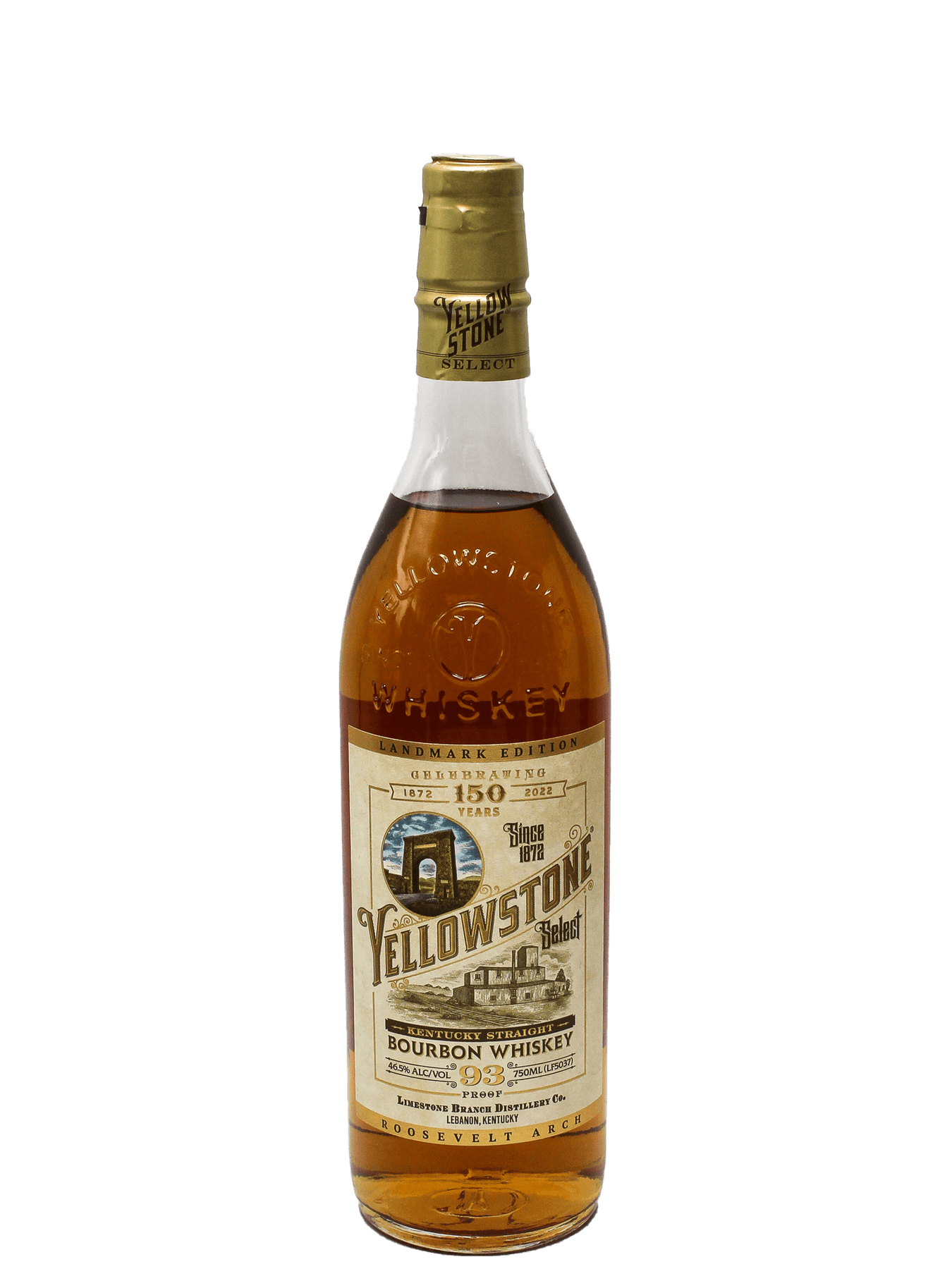 Yellowstone Select Straight Bourbon Whiskey 750ml Bottle Barn